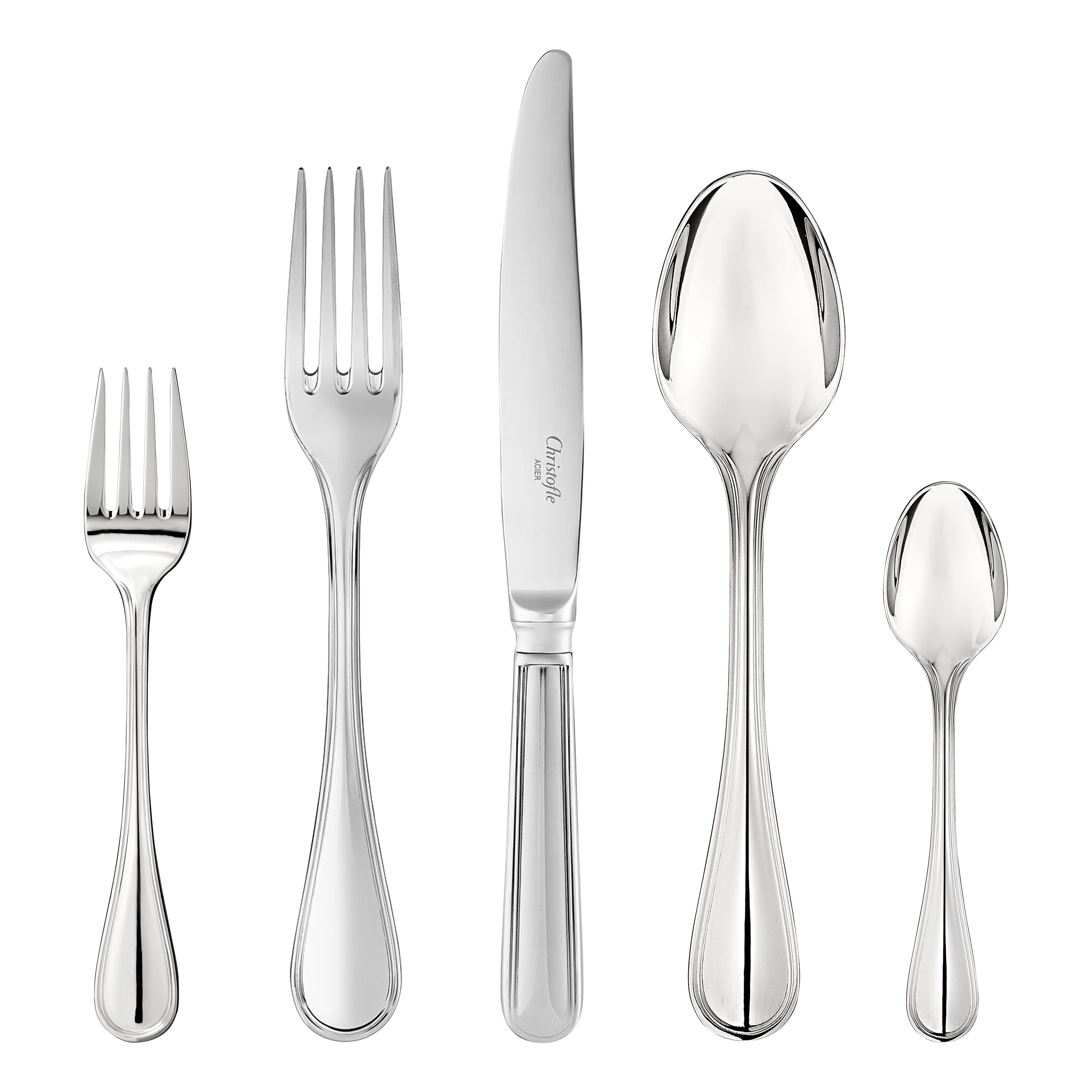 Christofle silver plate flatware patterns top